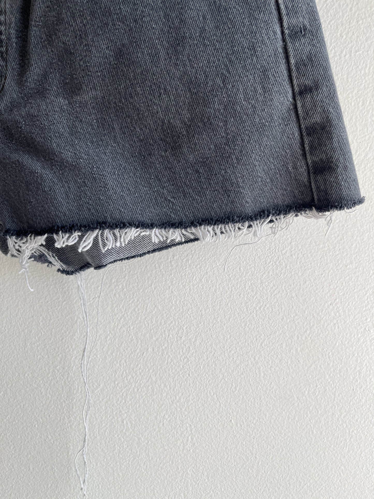 Vintage 1980’s Levi’s 501 Grey Denim Shorts