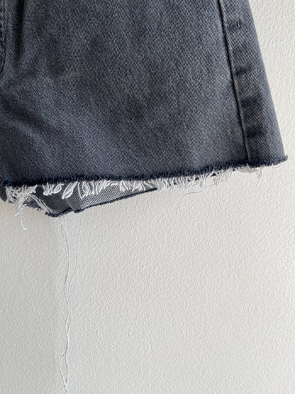 Vintage 1980’s Levi’s 501 Grey Denim Shorts