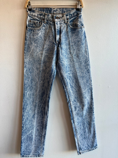 Vintage 1980's Levis 506 Acid Wash Denim Jeans - La Lovely Vintage 