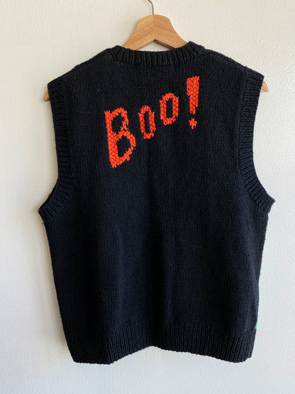 Vintage 1980’s Halloween Novelty Knit Sweater Vest