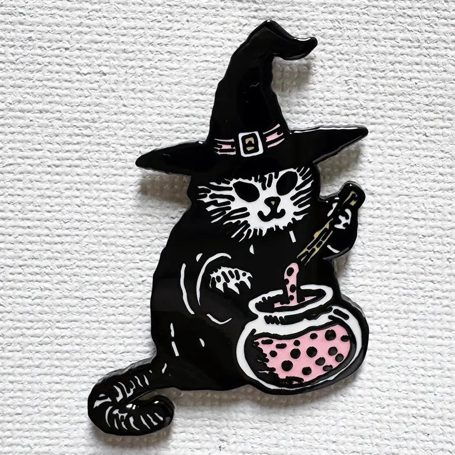Strike Gently - Enamel Pin - La Lovely Vintage 