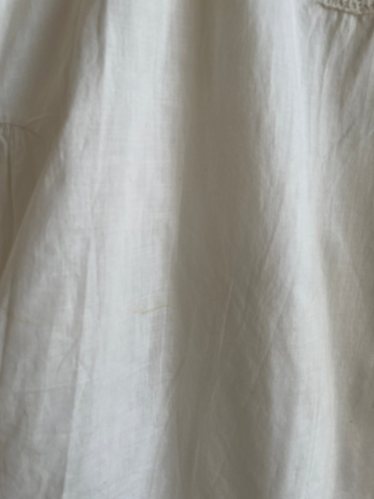 Vintage 1920’s Linen and Crochet Dress