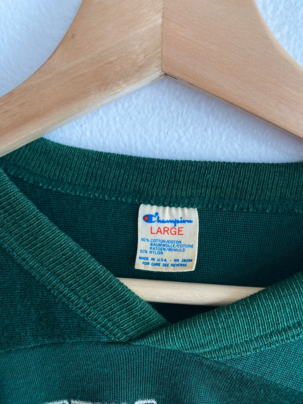 Vintage 1970’s Green Bay Packers Champion Jersey T-Shirt