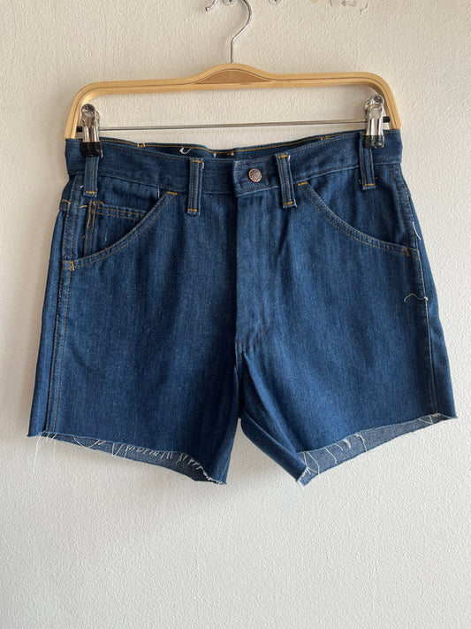 Vintage 1970’s Unbranded Denim Shorts - La Lovely Vintage 