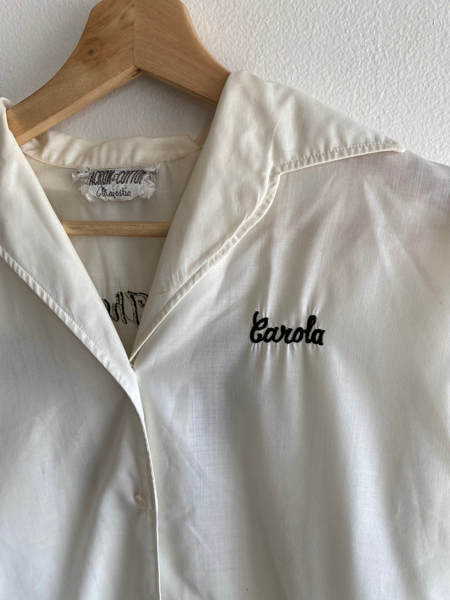 Vintage 1950/60’s “the Wonder Bar” Button-Up Bowling Shirt