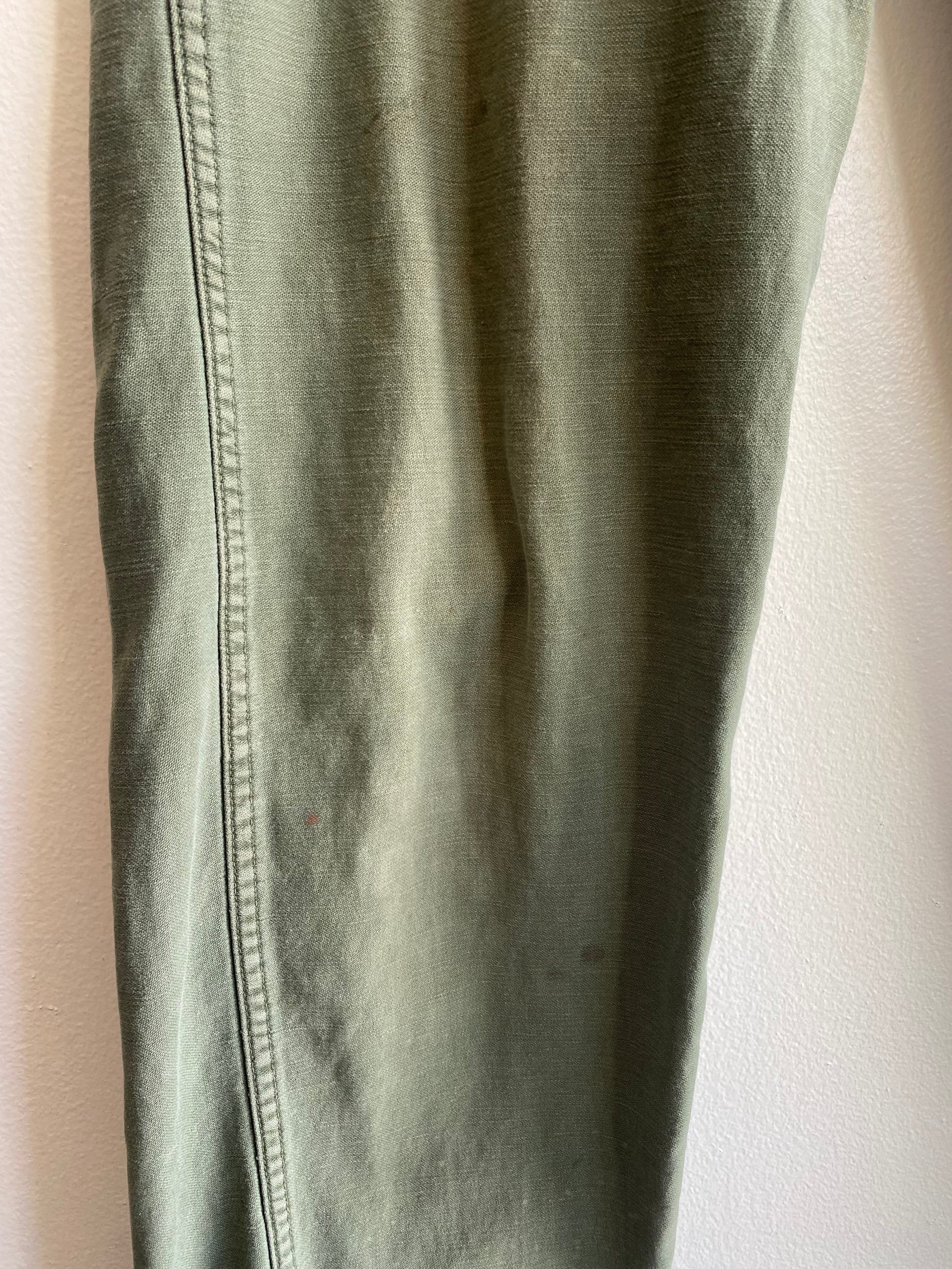 Vintage 1970’s OG-107 Military Fatigue Trousers - La Lovely Vintage 