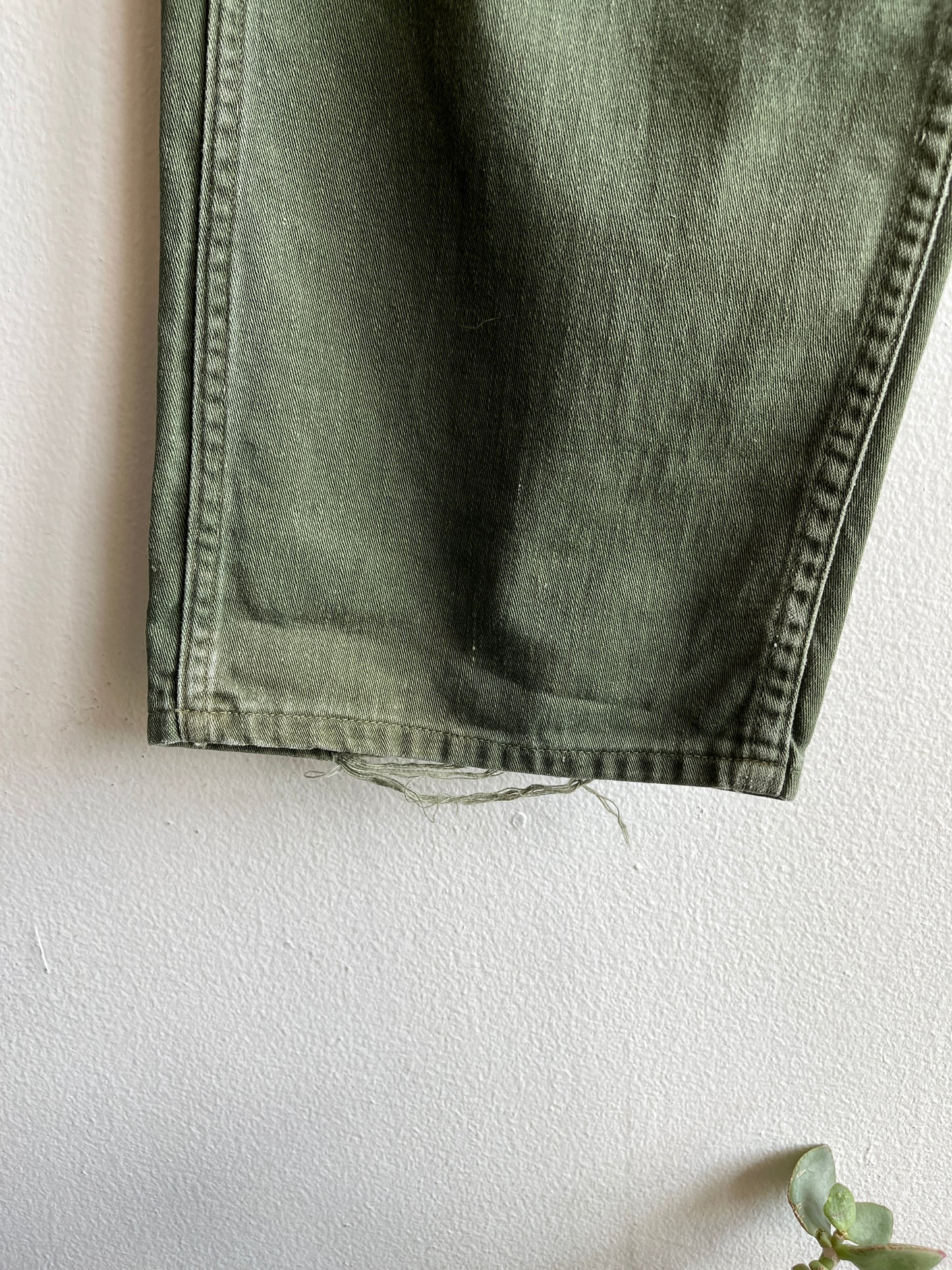 Vintage 1960/70’s OG-107 Military Fatigue Trousers - La Lovely Vintage 
