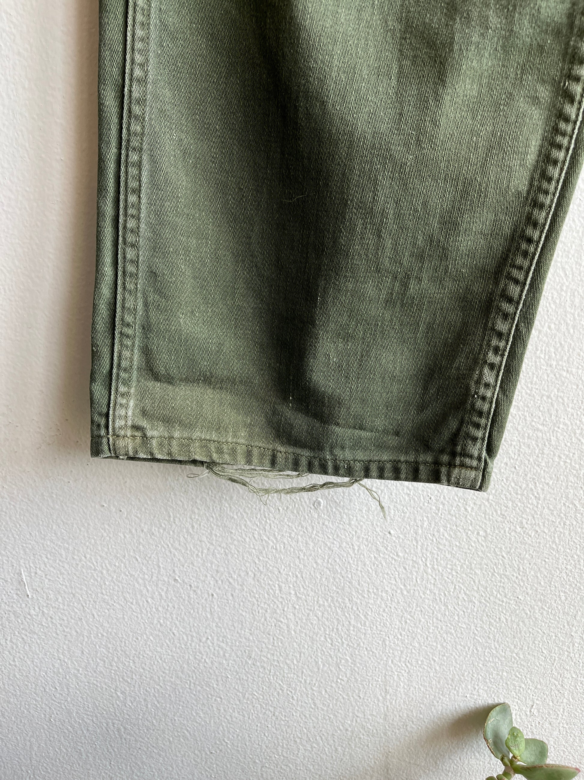 Vintage 1960/70’s OG-107 Military Fatigue Trousers - La Lovely Vintage 