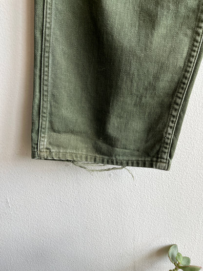 Vintage 1960/70’s OG-107 Military Fatigue Trousers - La Lovely Vintage 