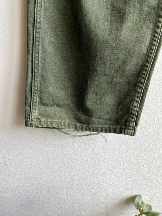 Vintage 1960/70’s OG-107 Military Fatigue Trousers - La Lovely Vintage 