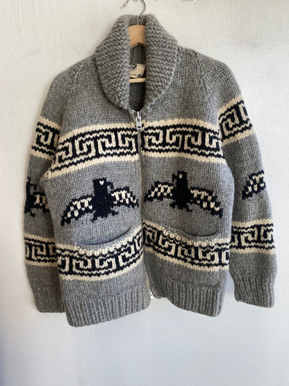 Vintage 1960/70’s Firebird Zip-Up Cowichan Sweater