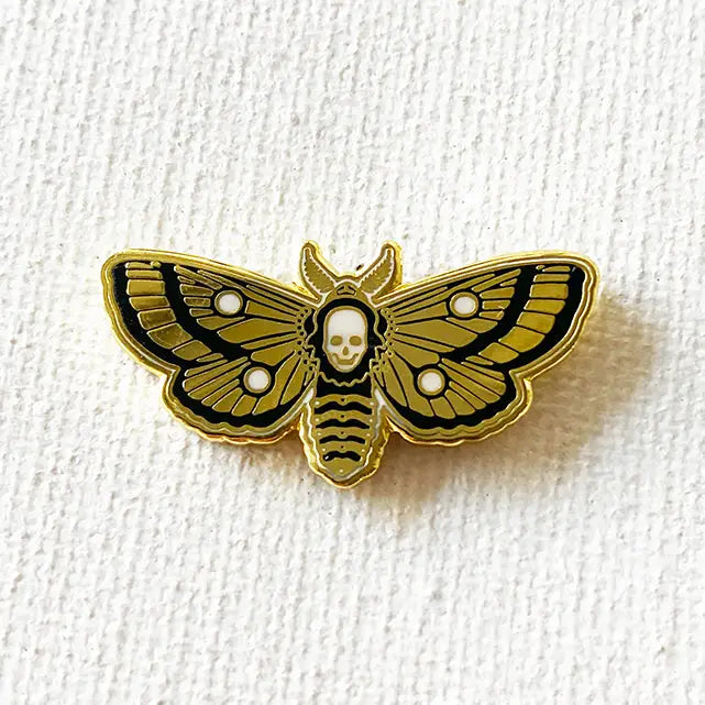 Strike Gently - Enamel Pin - La Lovely Vintage 