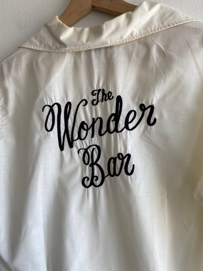 Vintage 1950/60’s “the Wonder Bar” Button-Up Bowling Shirt