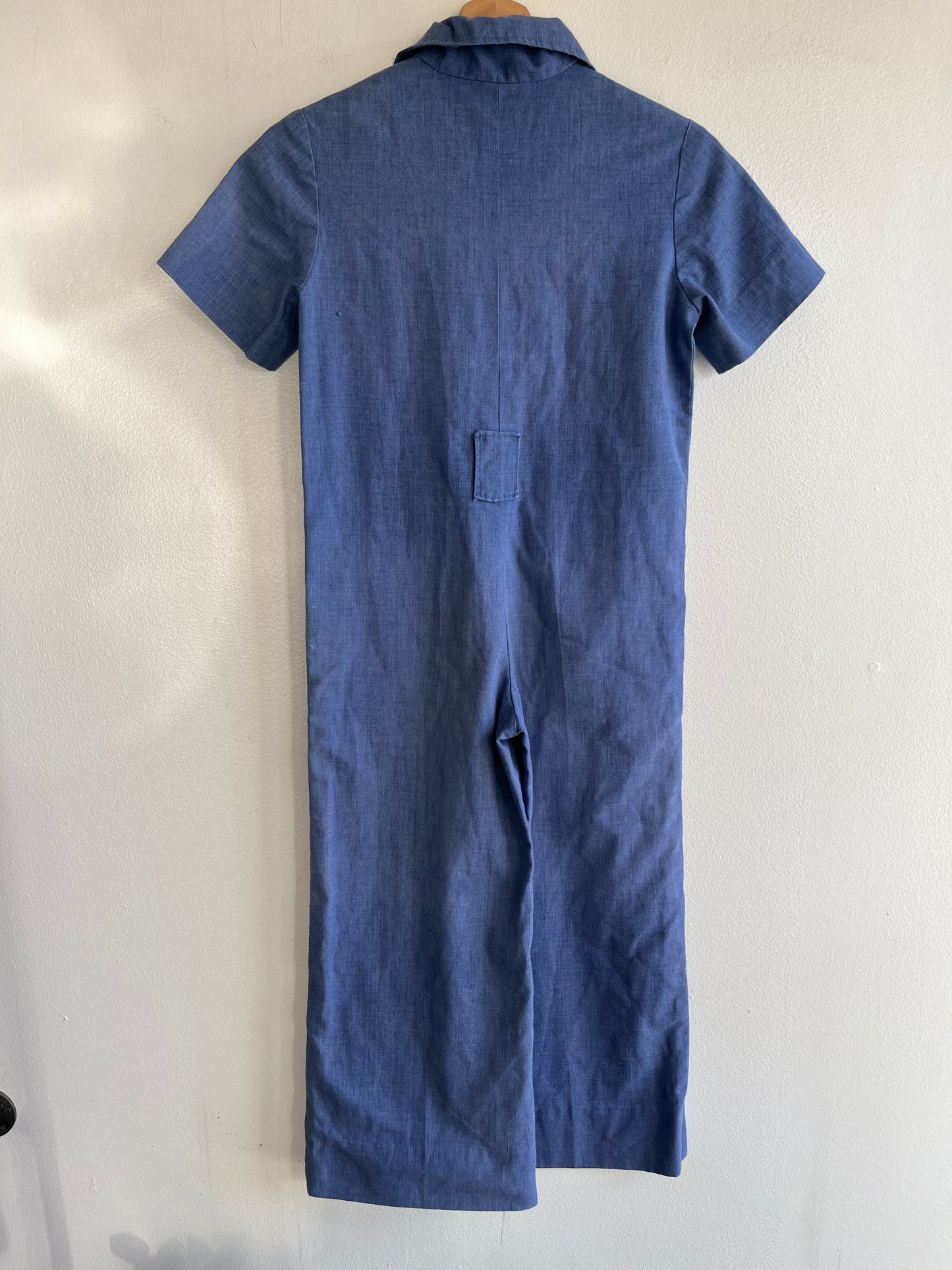 Vintage 1960s/1970s Women’s Chambray Coveralls - La Lovely Vintage 