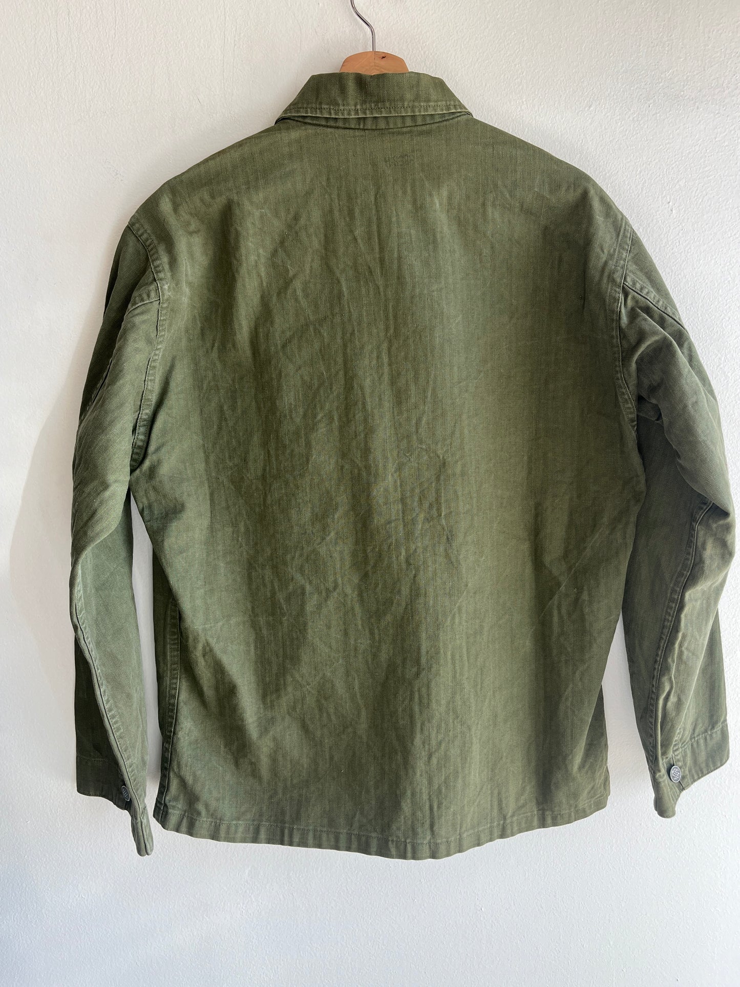 Vintage 1940/50’s U.S. Army HBT 13-Star Button Up Shirt - La Lovely Vintage 