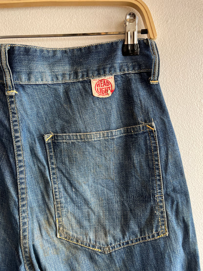 Vintage 1950’s Headlight “Headies” Flap-Pocket Denim Jeans