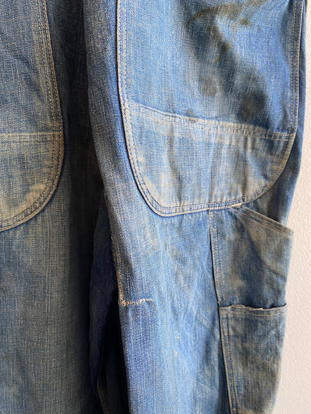 Vintage 1940’s O’Bryan Bros. Denim Overalls