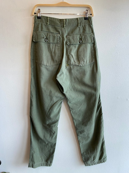 Vintage 1970’s OG-107 Military Fatigue Trousers
