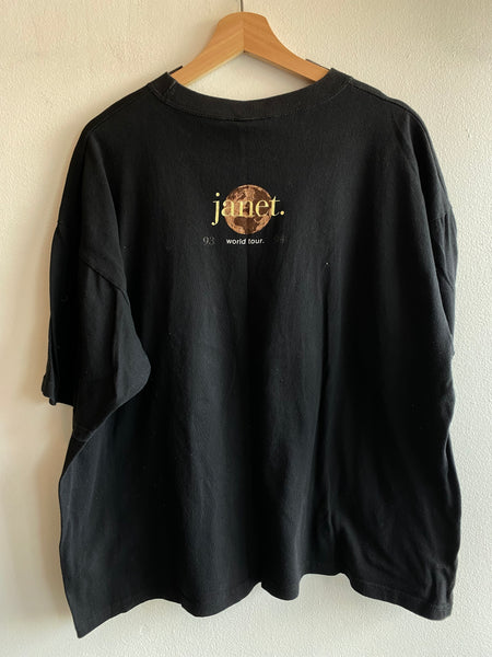 Vintage 1993 Janet Jackson Tour T-Shirt