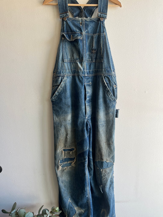 Vintage 1930’s Montgomery Ward “Pioneer” Denim Overalls