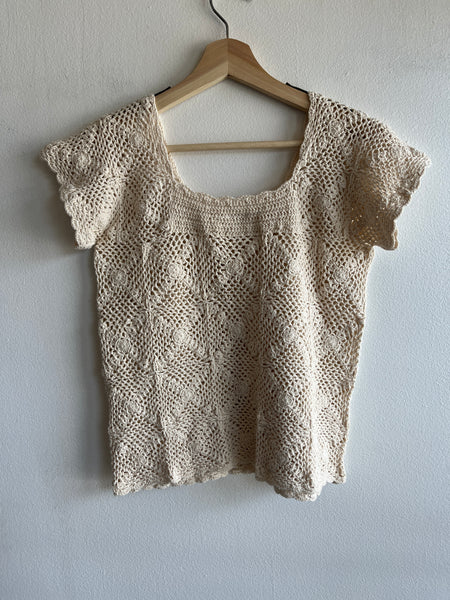 Vintage 1970’s Crochet Blouse