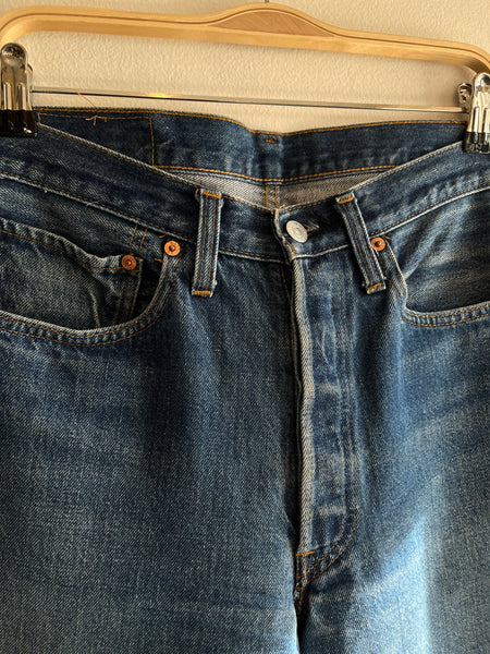 Vintage 1980’s Levi’s 501 Selvedge Denim Jeans