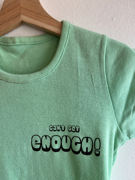 Vintage 1970’s “Can’t Get Enough” T-Shirt