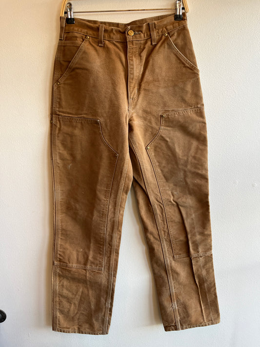 Vintage 1990’s Carhartt Double Knee Canvas Work Pants