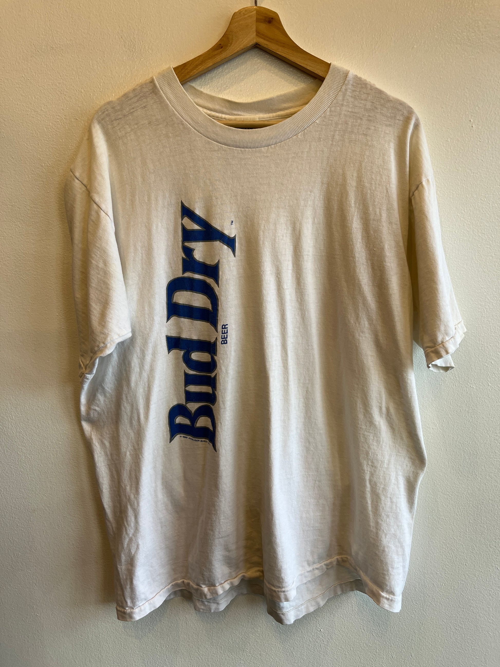 Vintage 1980’s Bud Dry T-Shirt - La Lovely Vintage 