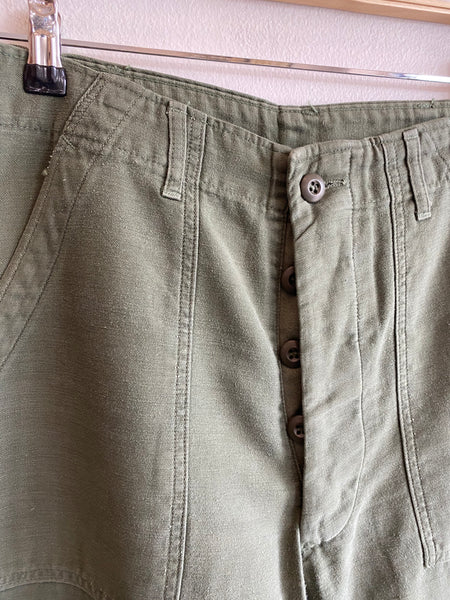 Vintage 1970’s OG-107 Cotton Sateen Military Fatigues
