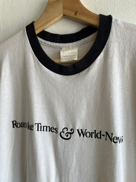 Vintage 1970/80’s Roanoke Times T-Shirt