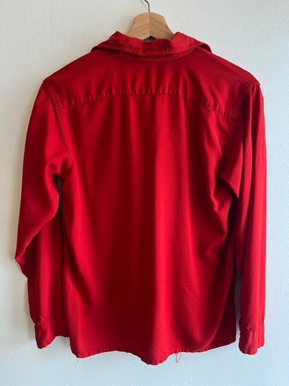 Vintage 1950’s Vianca Loop Collar Button-Up Shirt