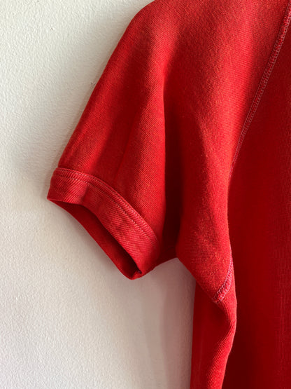 Vintage 1970’s Red Short-Sleeved Sweatshirt