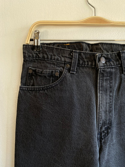 Vintage 1990’s Levi’s 550 Black Denim Jeans
