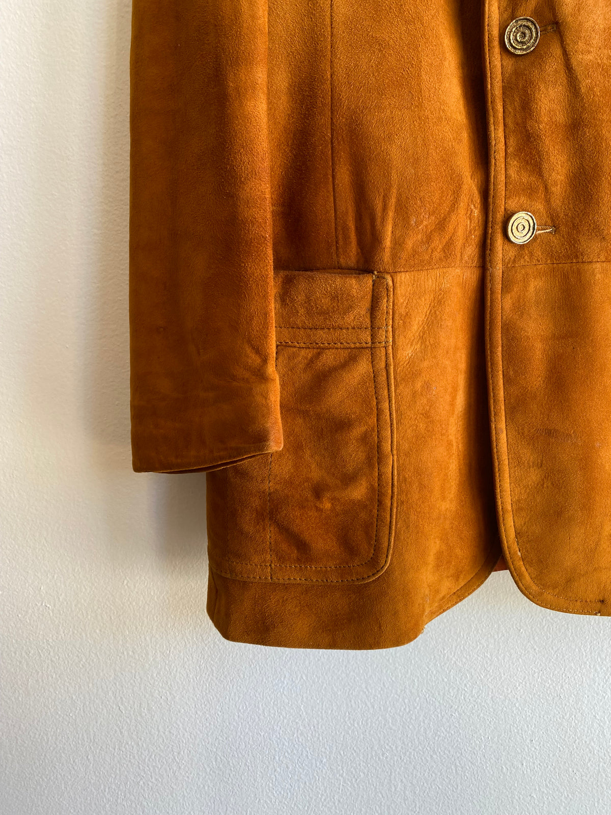 Vintage 1960/70’s Suede Blazer Coat