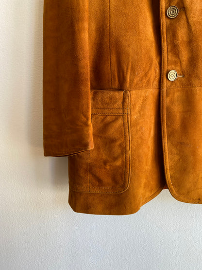 Vintage 1960/70’s Suede Blazer Coat