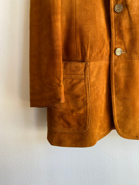 Vintage 1960/70’s Suede Blazer Coat