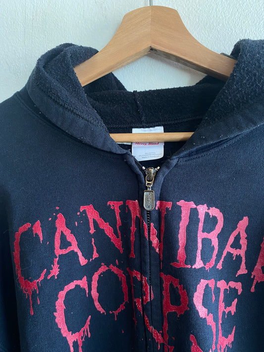 Vintage 2002 Cannibal Corpse Hooded Sweatshirt