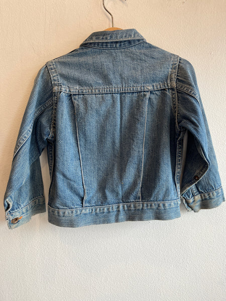 Vintage 1930/40’s Kids Pleated Denim Jacket