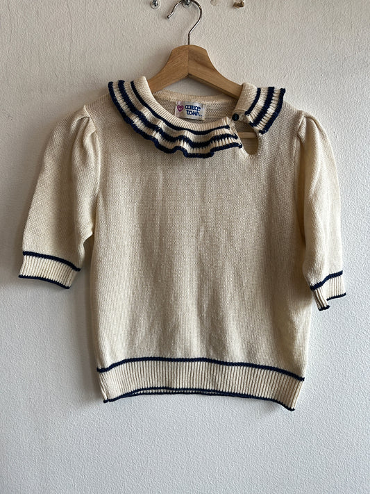 Vintage 1970’s Short Sleeve Sweater - La Lovely Vintage 