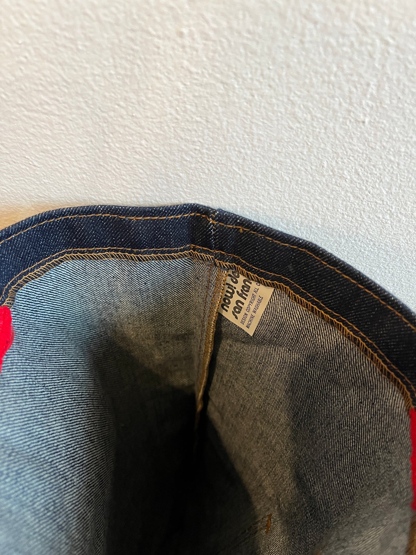 Vintage 1970’s Deadstock Levi’s Denim Tote