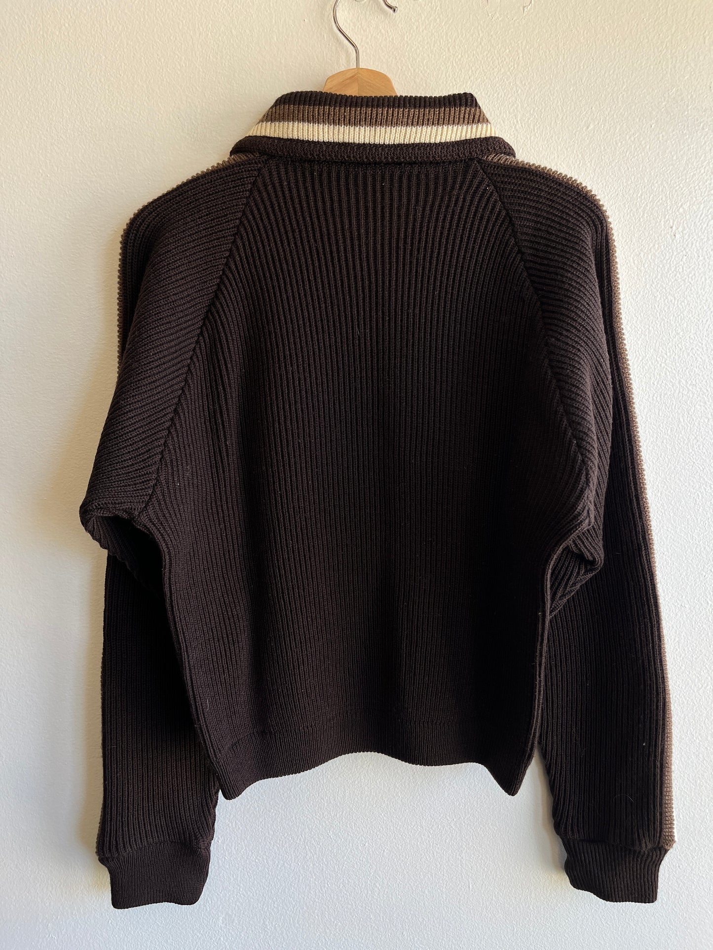 Vintage 1950’s Knit Zip-Up Cardigan - La Lovely Vintage 