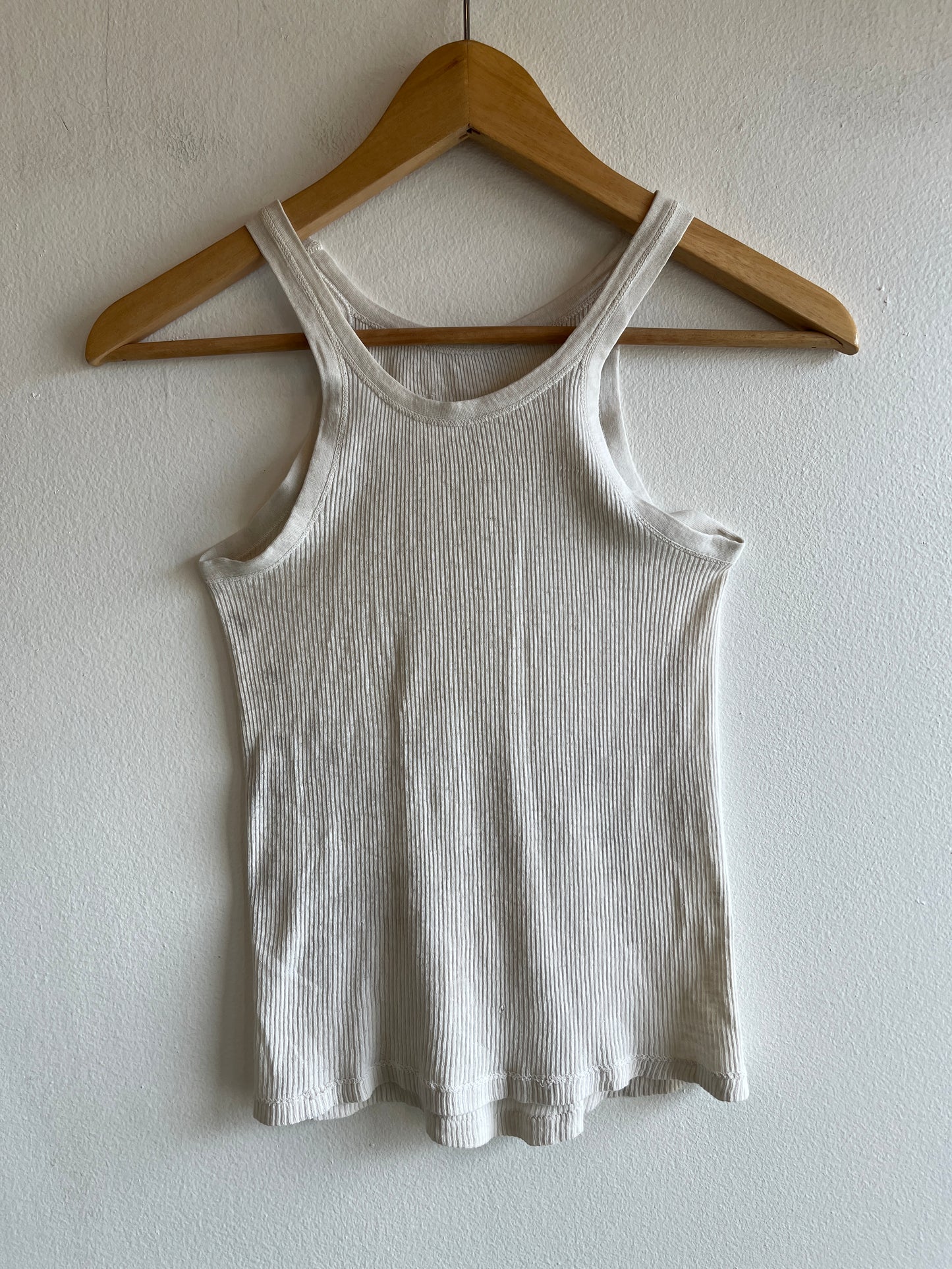 Vintage 1950’s Ribbed Tank Top Shirt