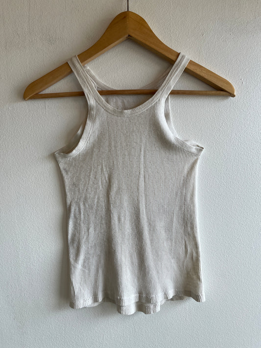 Vintage 1950’s Ribbed Tank Top Shirt