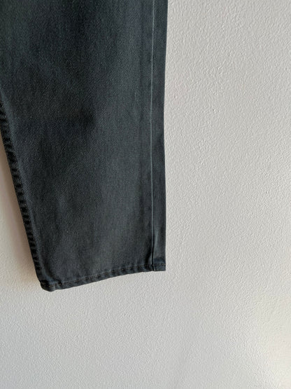 Vintage 1990’s Levi’s 614 Green Grey Denim Jeans