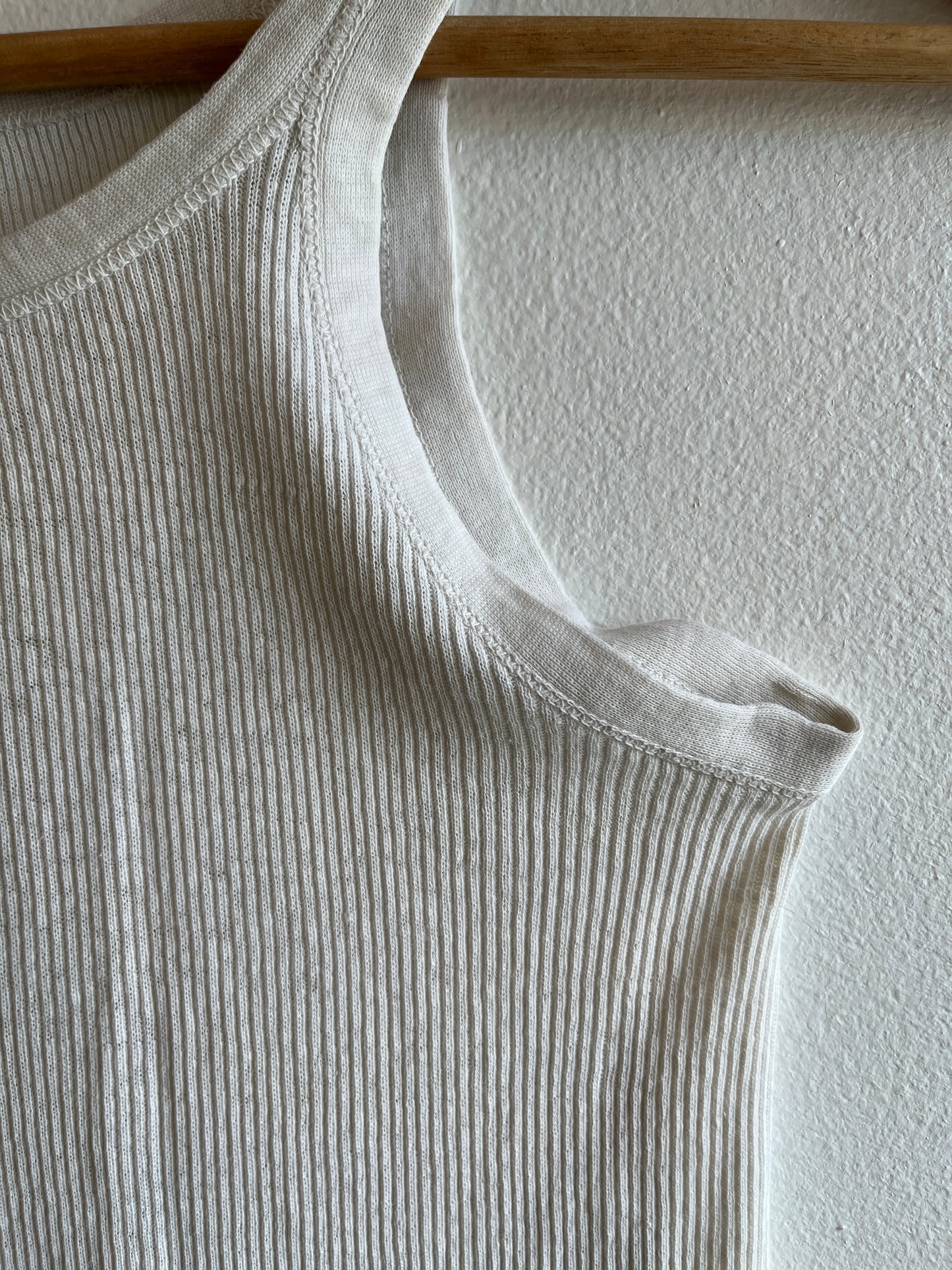 Vintage 1950’s Ribbed Tank Top Shirt