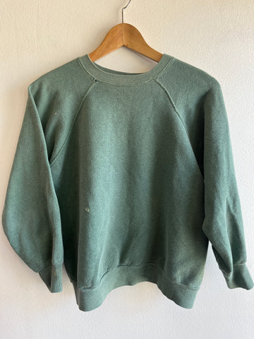 Vintage 1960/1970’s Spruce Green Crewneck Sweatshirt