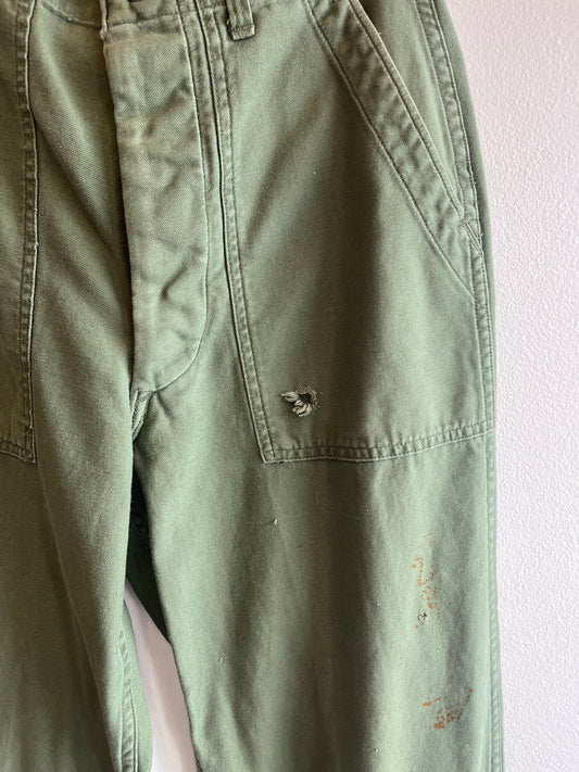 Vintage 1970’s OG-107 Military Fatigue Trousers
