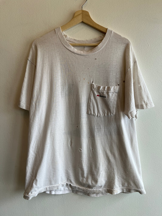 Vintage 1990’s Thrashed Marlboro Cowboy Pocket T-Shirt