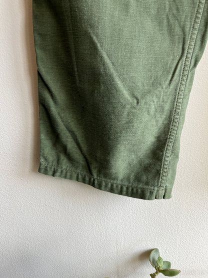 Vintage 1960’s OG-107 Military Fatigue Trousers - La Lovely Vintage 